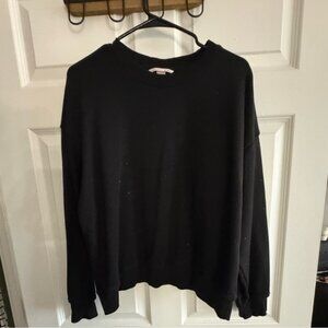 Victoria's Secret Black Crew Neck Sweater